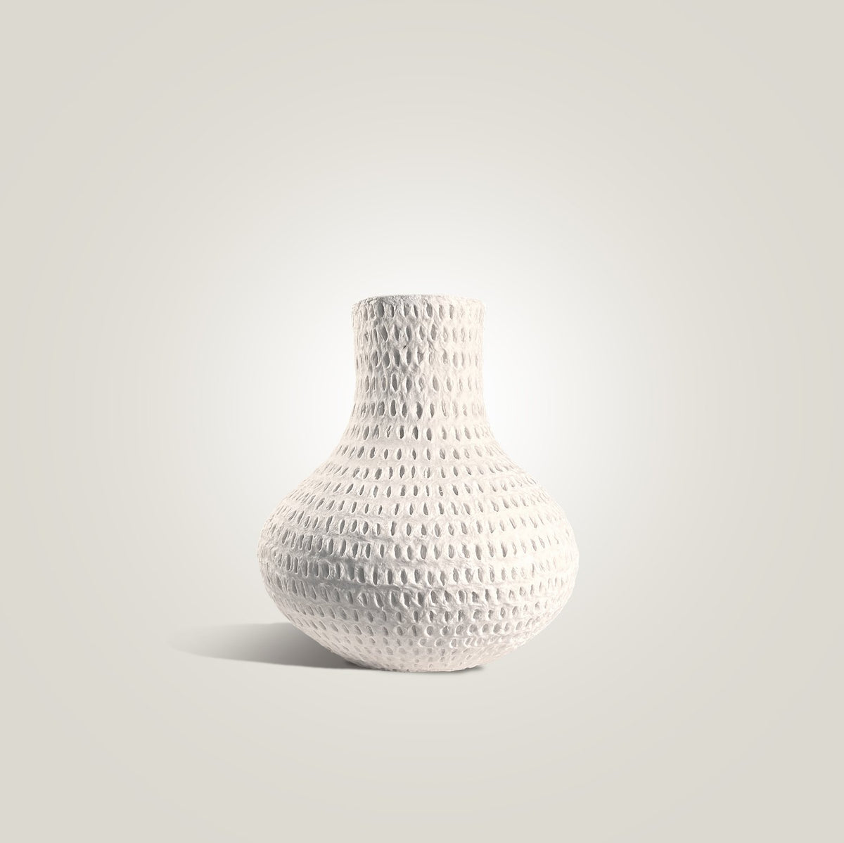 Matteurs Cotton Stone Vase XL Gourd