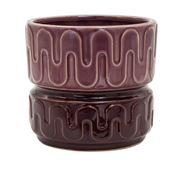Potted Groovy Planter Medium