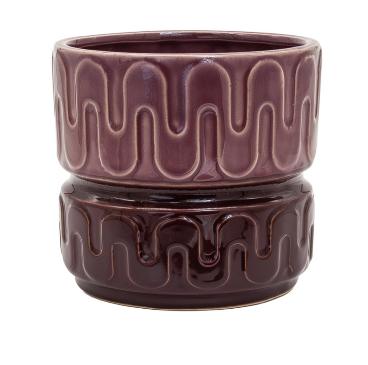 Potted Groovy Planter Medium