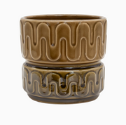Potted Groovy Planter Medium