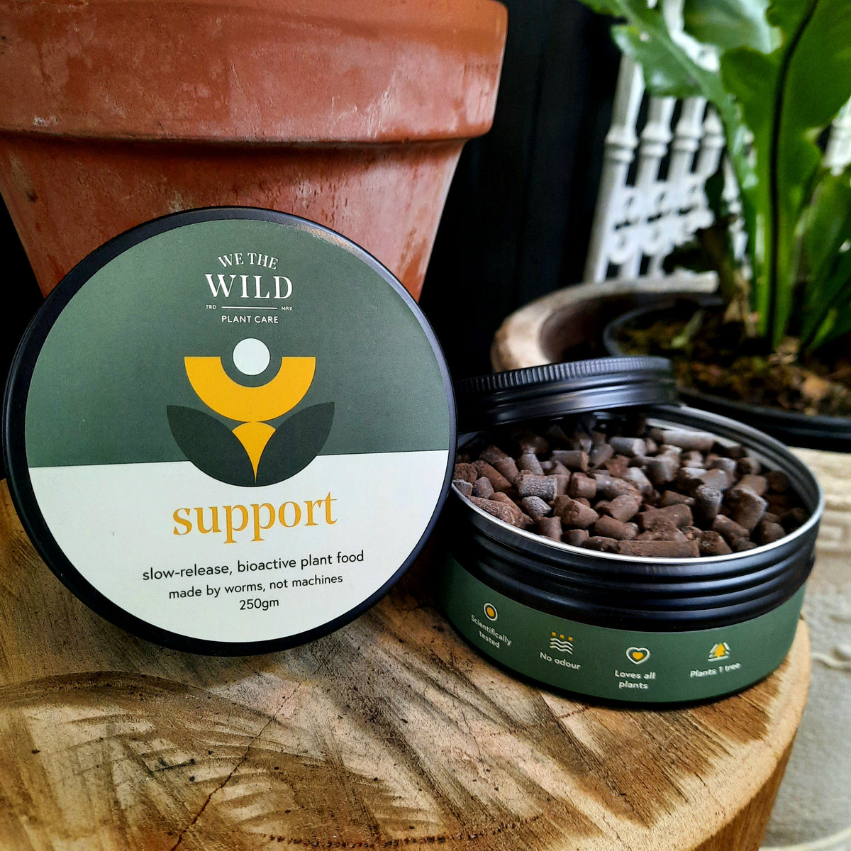 &#39;We The Wild&#39; Support Slow Release Pellets