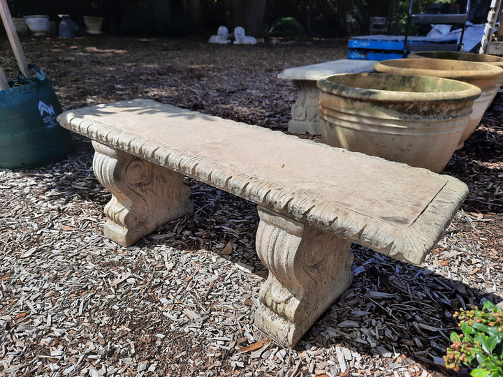 Vintage Concrete Love Seat 0001