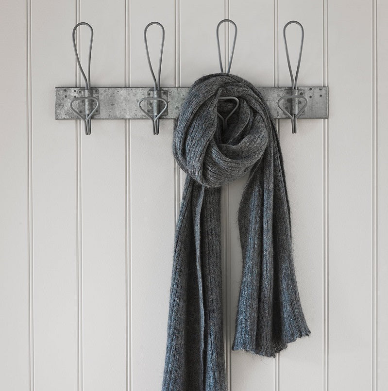 Hook Rail - Antique Galvanised