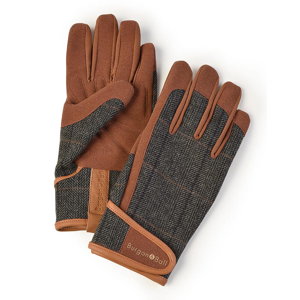 Burgon &amp; Ball Gloves - Tweed M/L