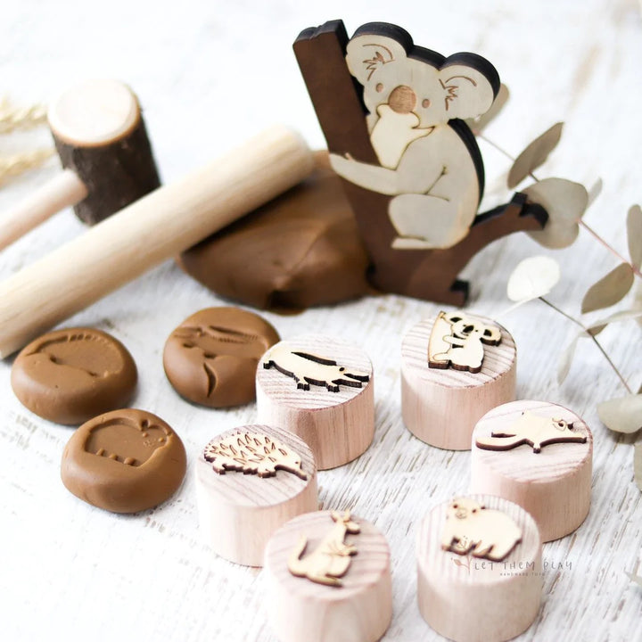 Wooden Stampers - Australian Animals