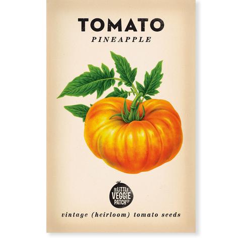 TOMATO 'PINEAPPLE' HEIRLOOM SEEDS