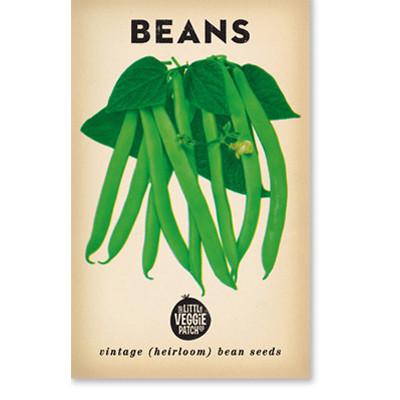 BEAN 'WINDSOR LONG POD' HEIRLOOM SEEDS