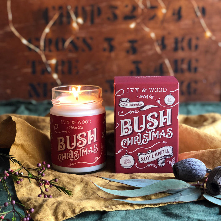 XMAS - Bush Christmas Candle