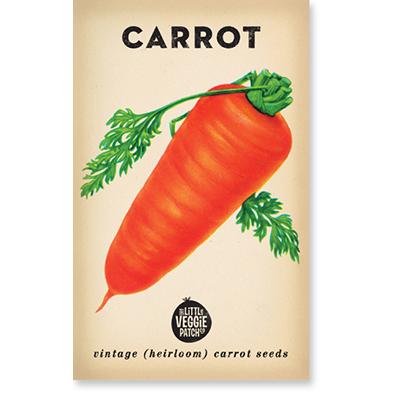 CARROT 'BABY AMSTERDAM' HEIRLOOM SEEDS