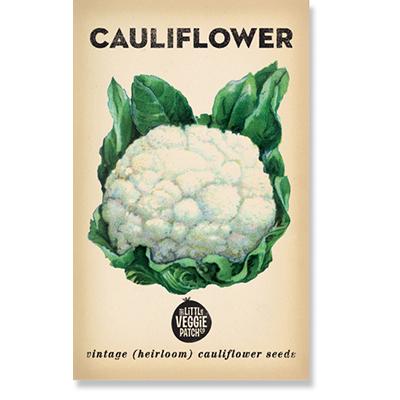 CAULIFLOWER 'SNOWBALL' HEIRLOOM SEEDS