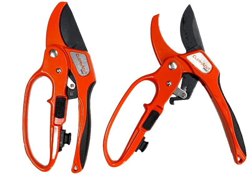 CutAbove Cleanacut Ratchet Secateurs