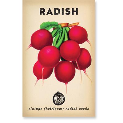 RADISH 'CHERRY BELLE' HEIRLOOM SEEDS