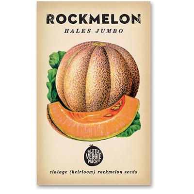 ROCKMELON 'HALES JUMBO' HEIRLOOM SEEDS
