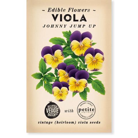 VIOLA 'JOHNNY JUMP UP' HEIRLOOM SEEDS